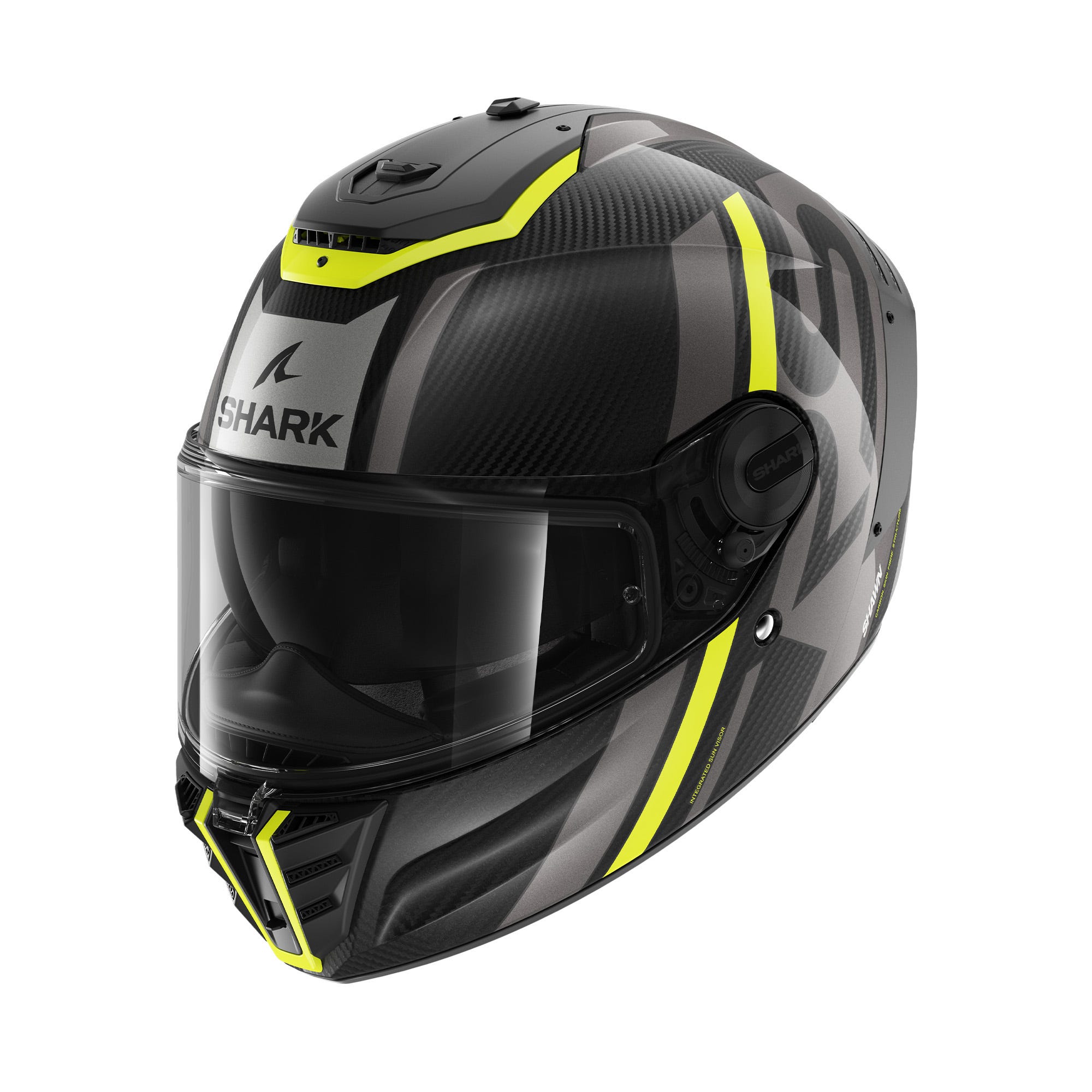 SHARK SPARTAN RS CARBON SHAWN YEL ANT L
