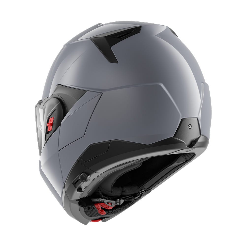 SHARK OXO DARK SHADOW SILVER + VISOR M