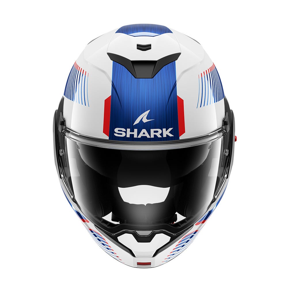 SHARK OXO SIKTER WHT/CHR/BLU XS
