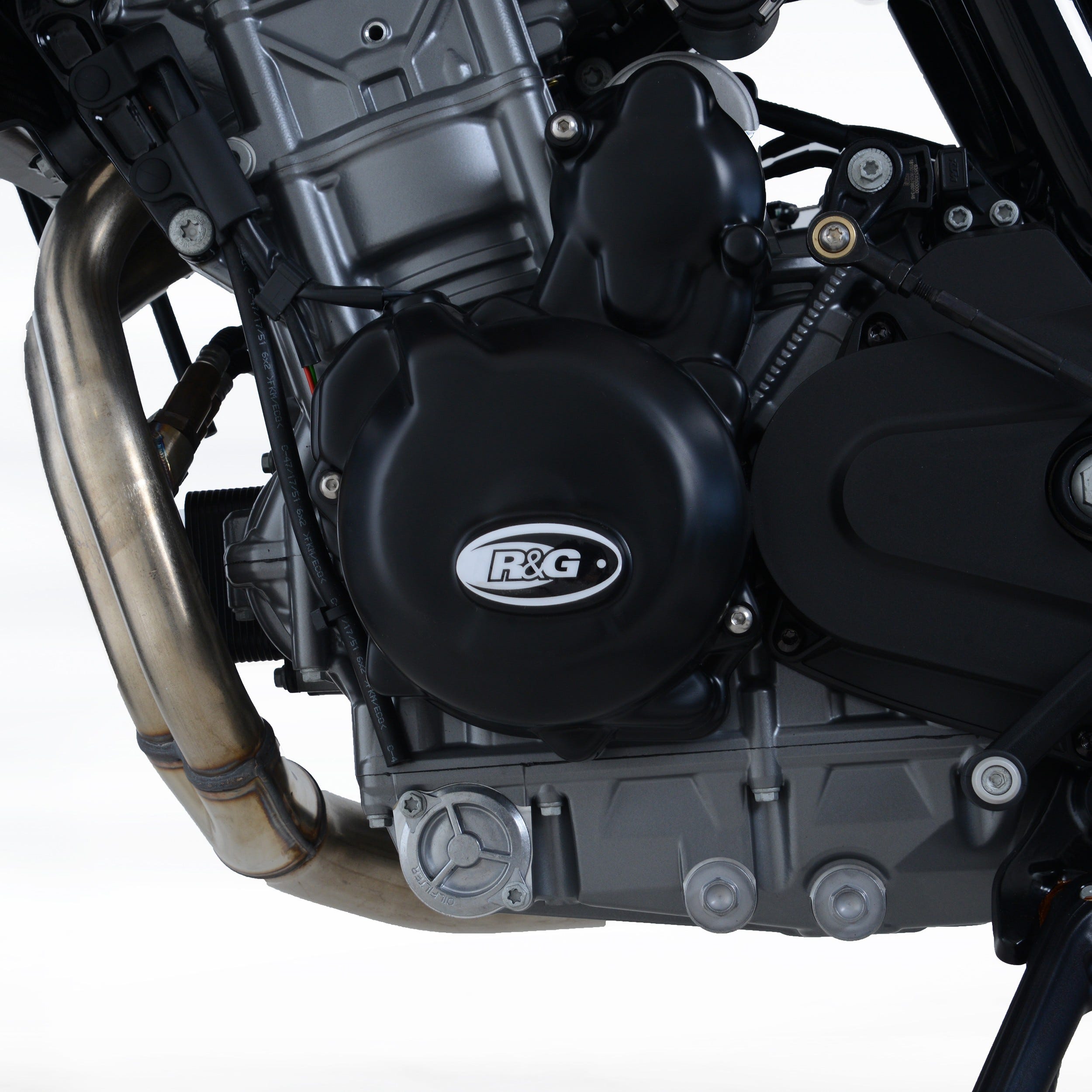 KTM 790 Duke, LHS generator cover