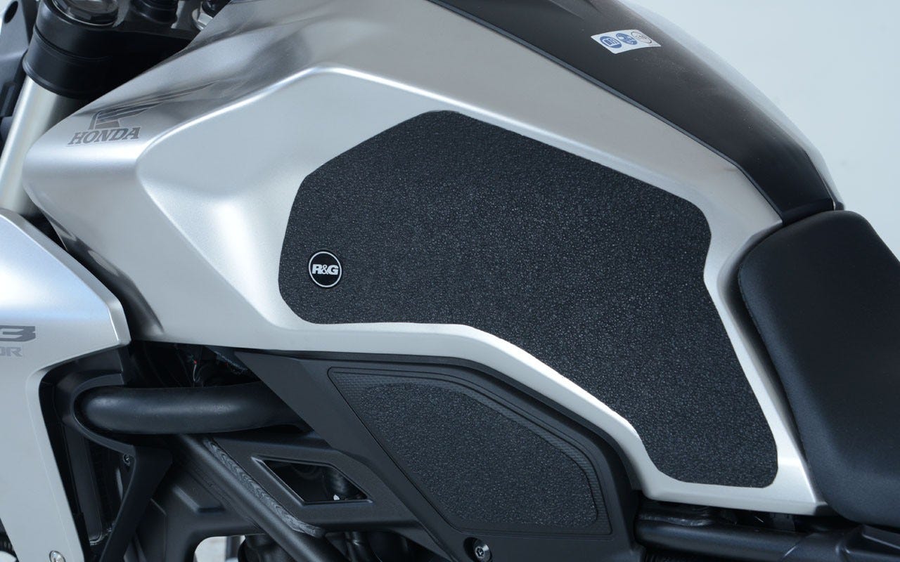 Honda CB300R '18- Tank Traction Grips : Clear 4-Grip Kit
