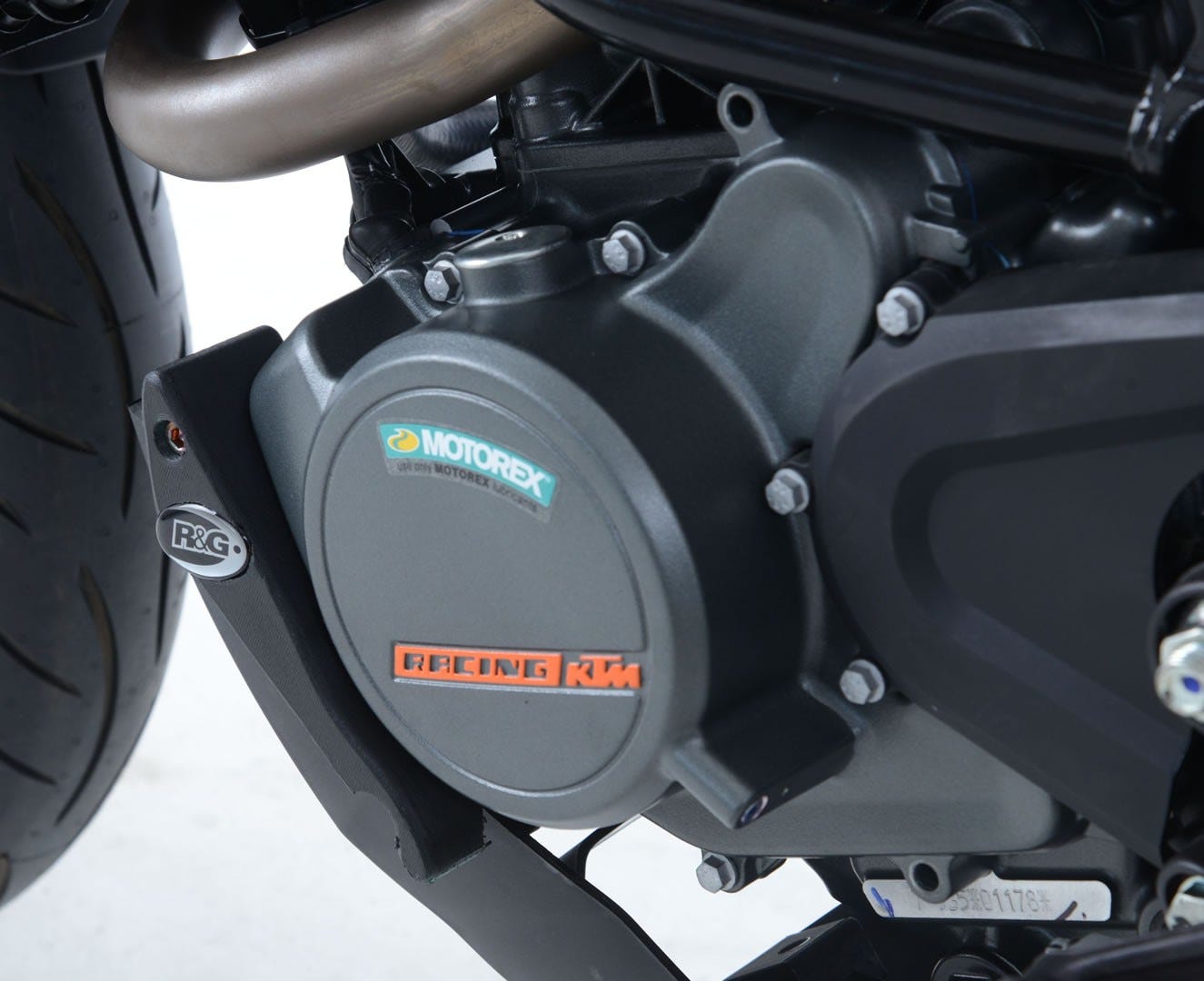 Engine Case Slider LHS, KTM 125 Duke '17-