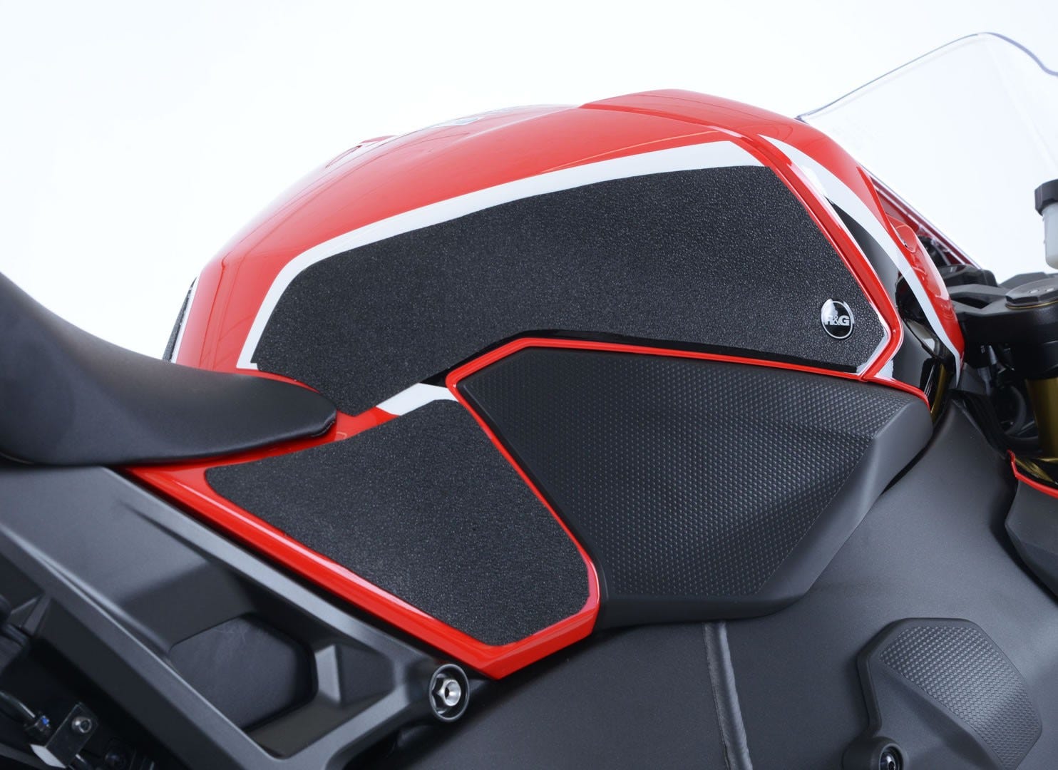 R&G HONDA CBR1000RR/SP/SP2 '17- TRACTION GRIPS CLR