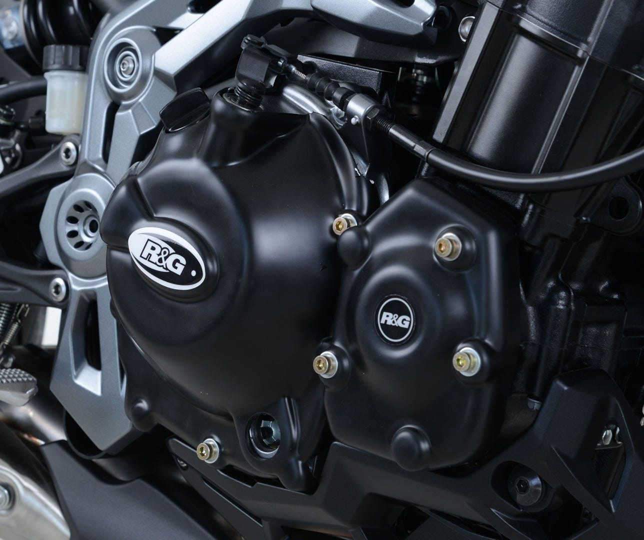 R&G Kawasaki Z900 Engine Case Covers trio