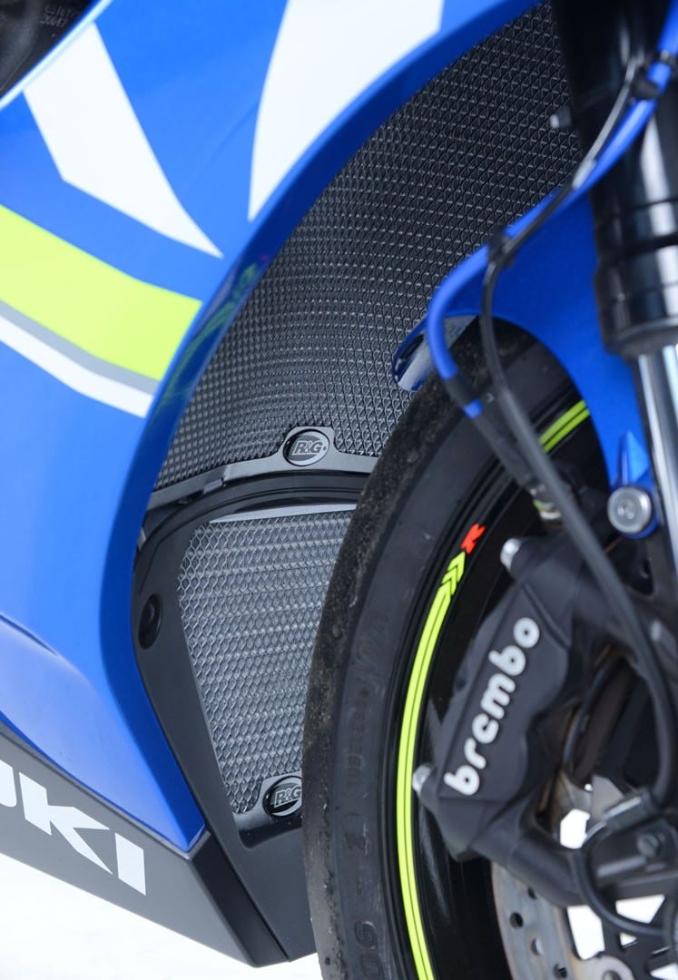 R&G RAD & OIL COOL GUARD SET LIGHT BLU - SUZ GSX-R1000/R 17-