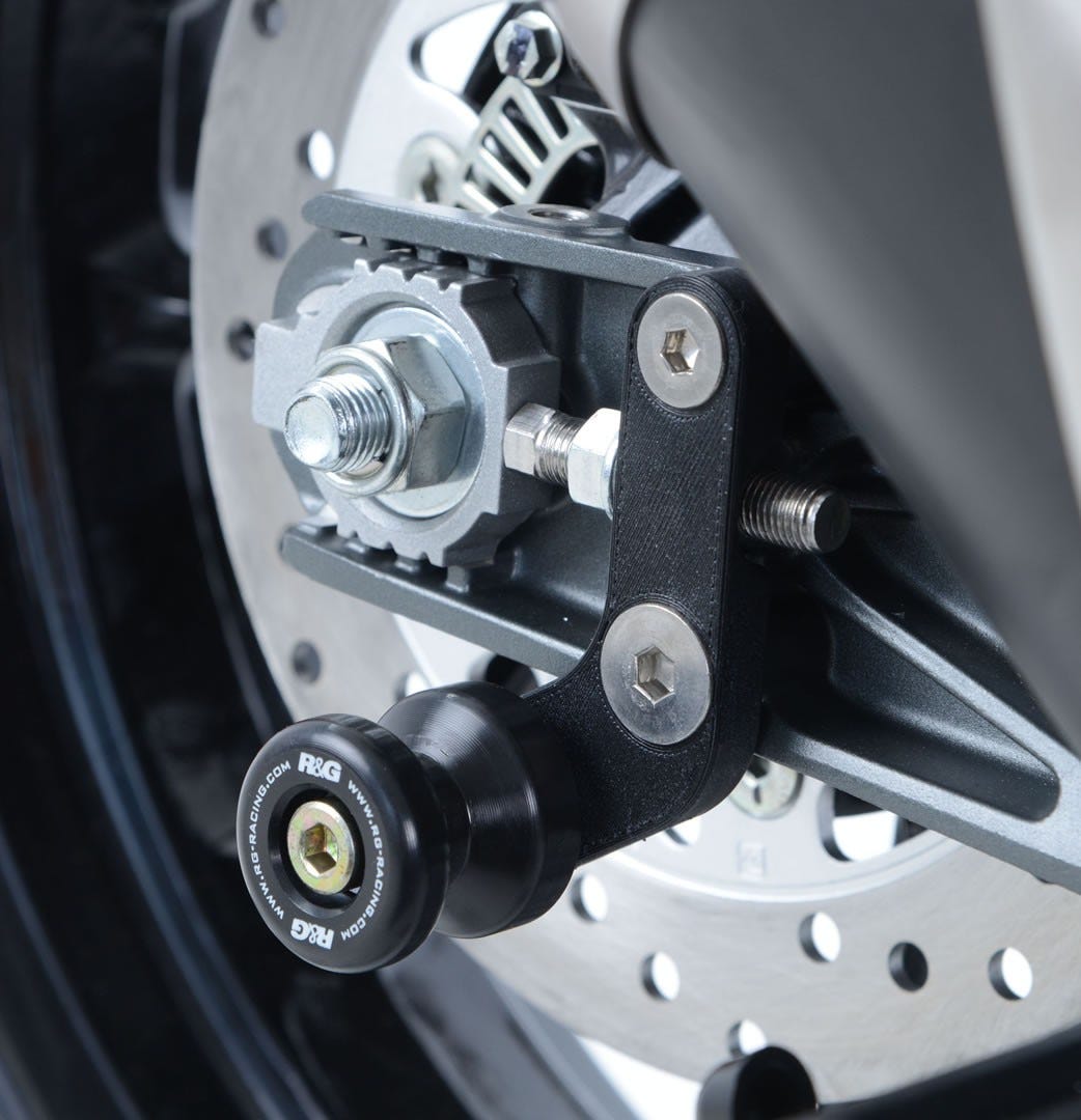 Cotton Reels Offset Suits KTM 125 Duke,RC,RC390 17- BLK