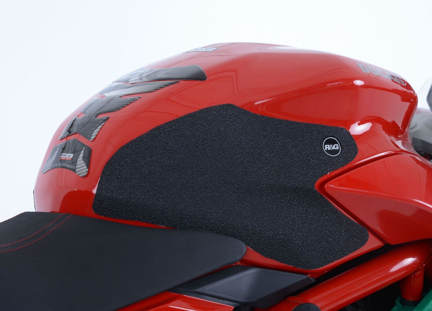 Duc Supersport (S) '17- Traction Grips : BLACK 2-Grip Kit