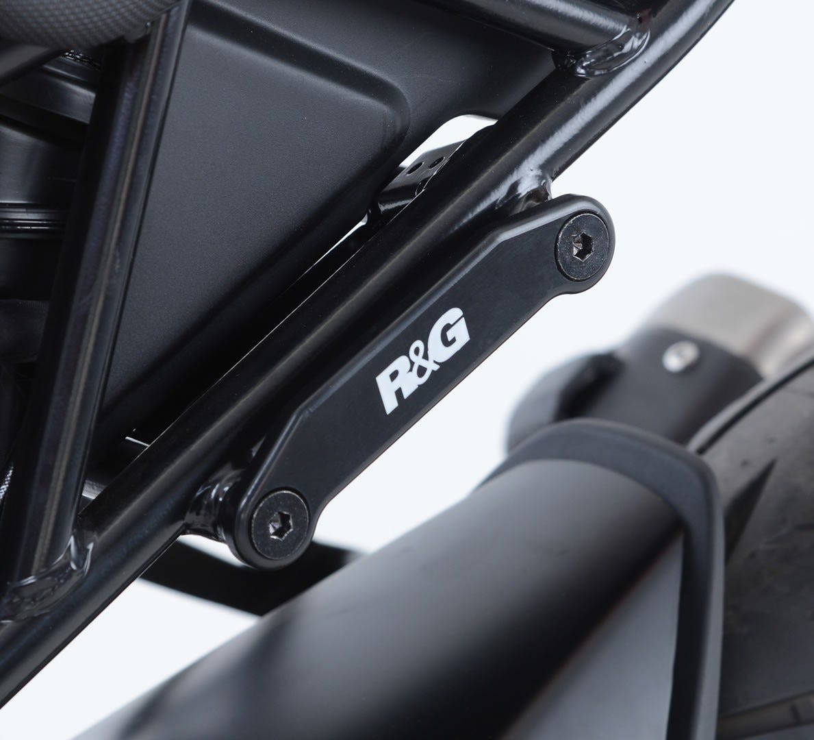 Rear Footrest Plate (left side), KTM RC125 '17- / RC390 '17-