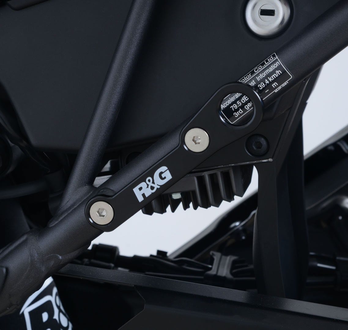 Tie-Down Hooks, pair, black, Honda CRF1000L Africa Twin