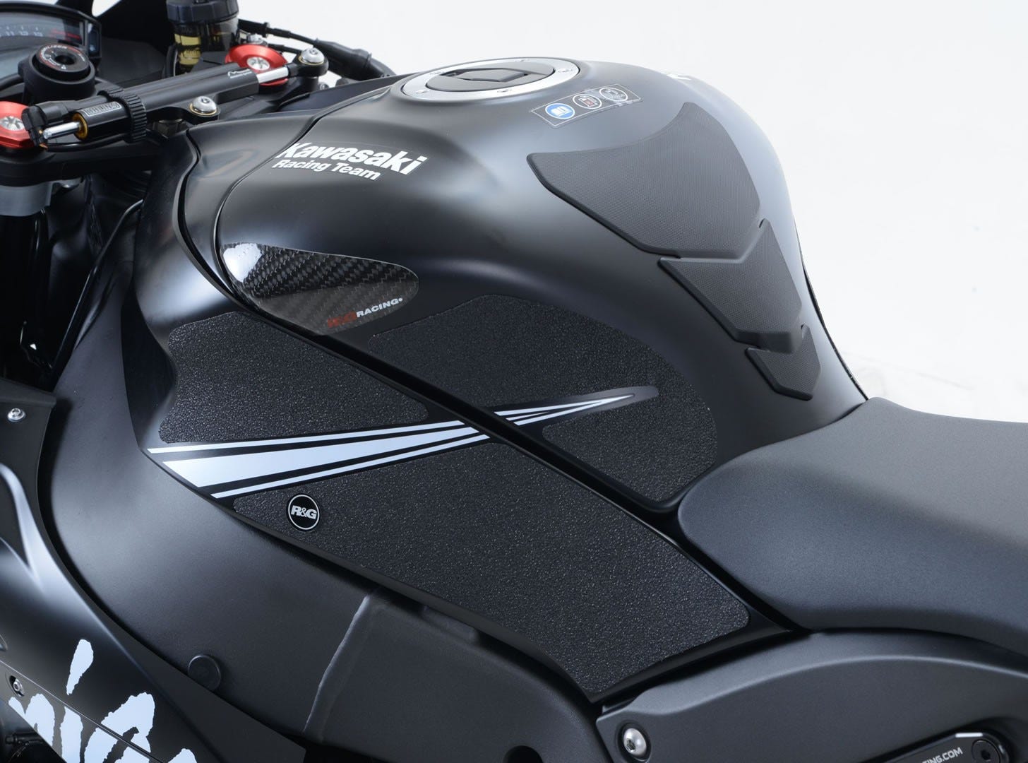 ZX10R TRAC/PAD 16- BLK 6PC KIT