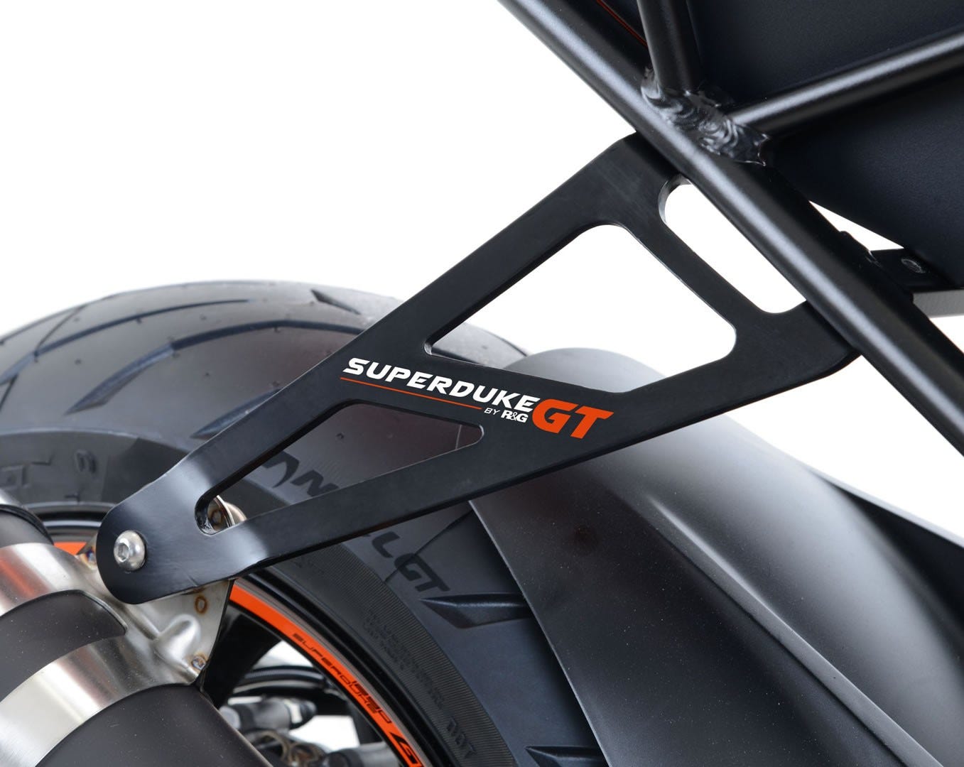 Exhaust Hanger, BLACK, KTM SuperDuke GT