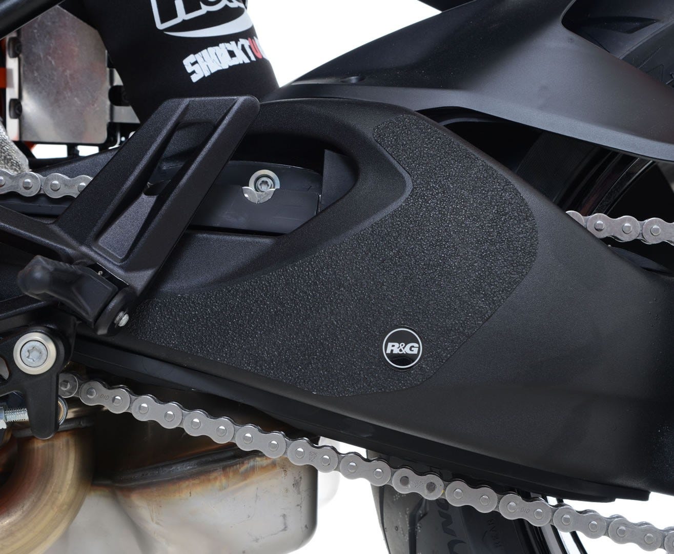 KTM SuperDuke GT Boot Guard 1-piece kit (LH side swingarm)