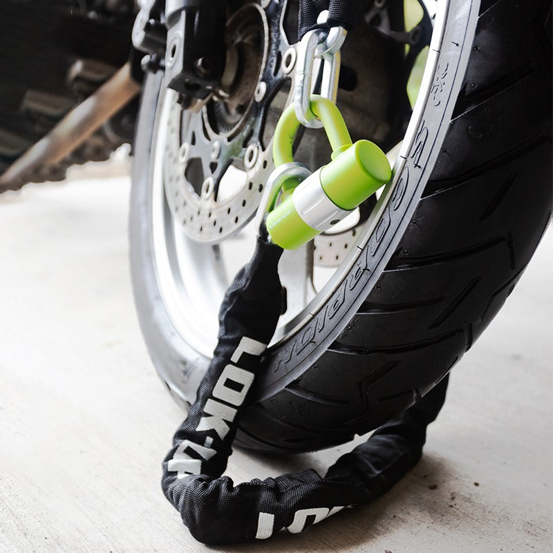 HEAVY DUTY U-LOCK FLURO/GREEN