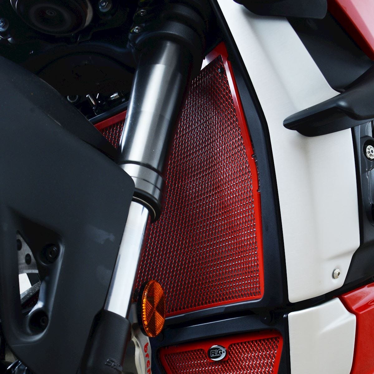 Rad & Oil Cooler Guard Set RED - Streetfighter V4(S) '20-