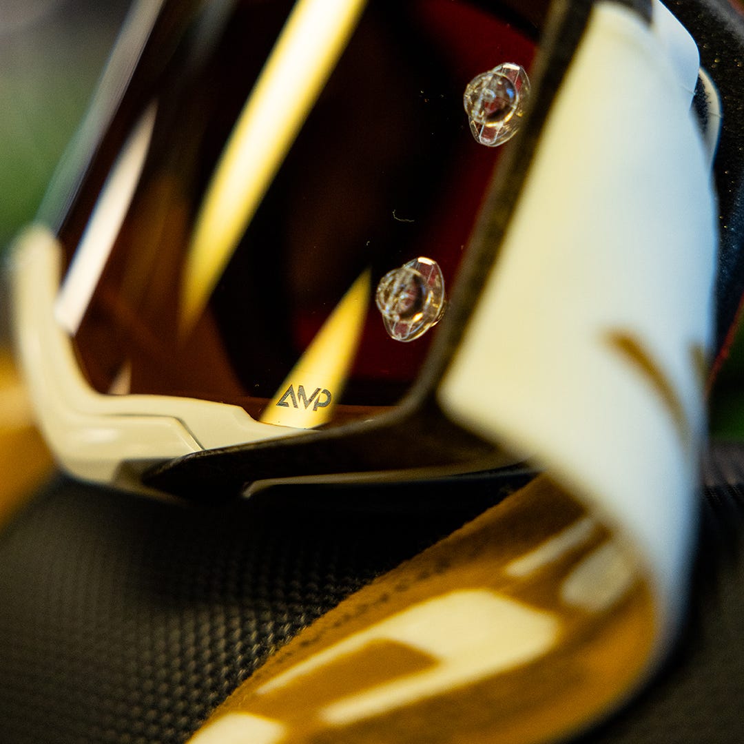 SCOTT Prospect Pro Circuit AMP Goggle - beige/brown | gold chrome lens