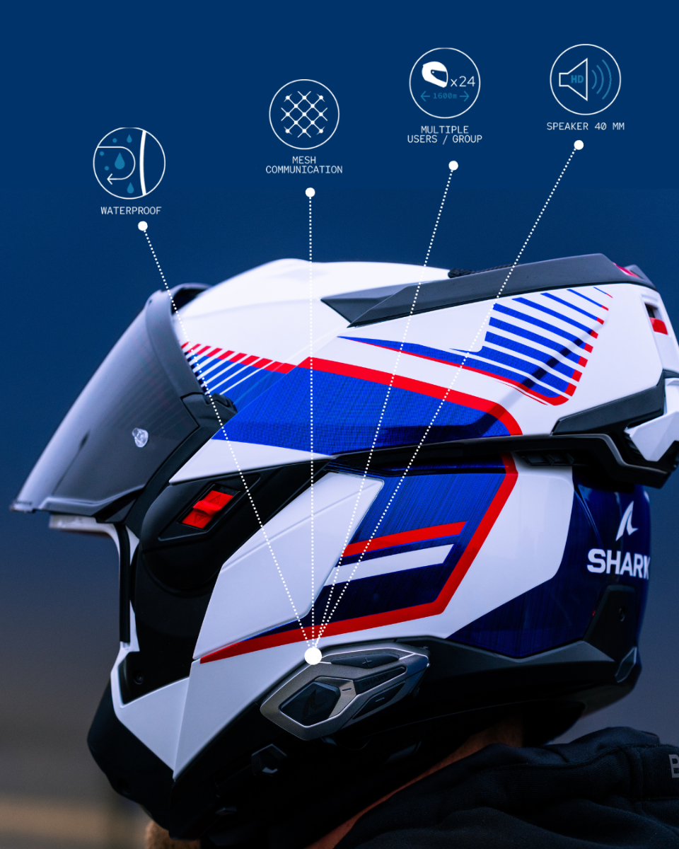 SENA for Shark Mesh Intercom