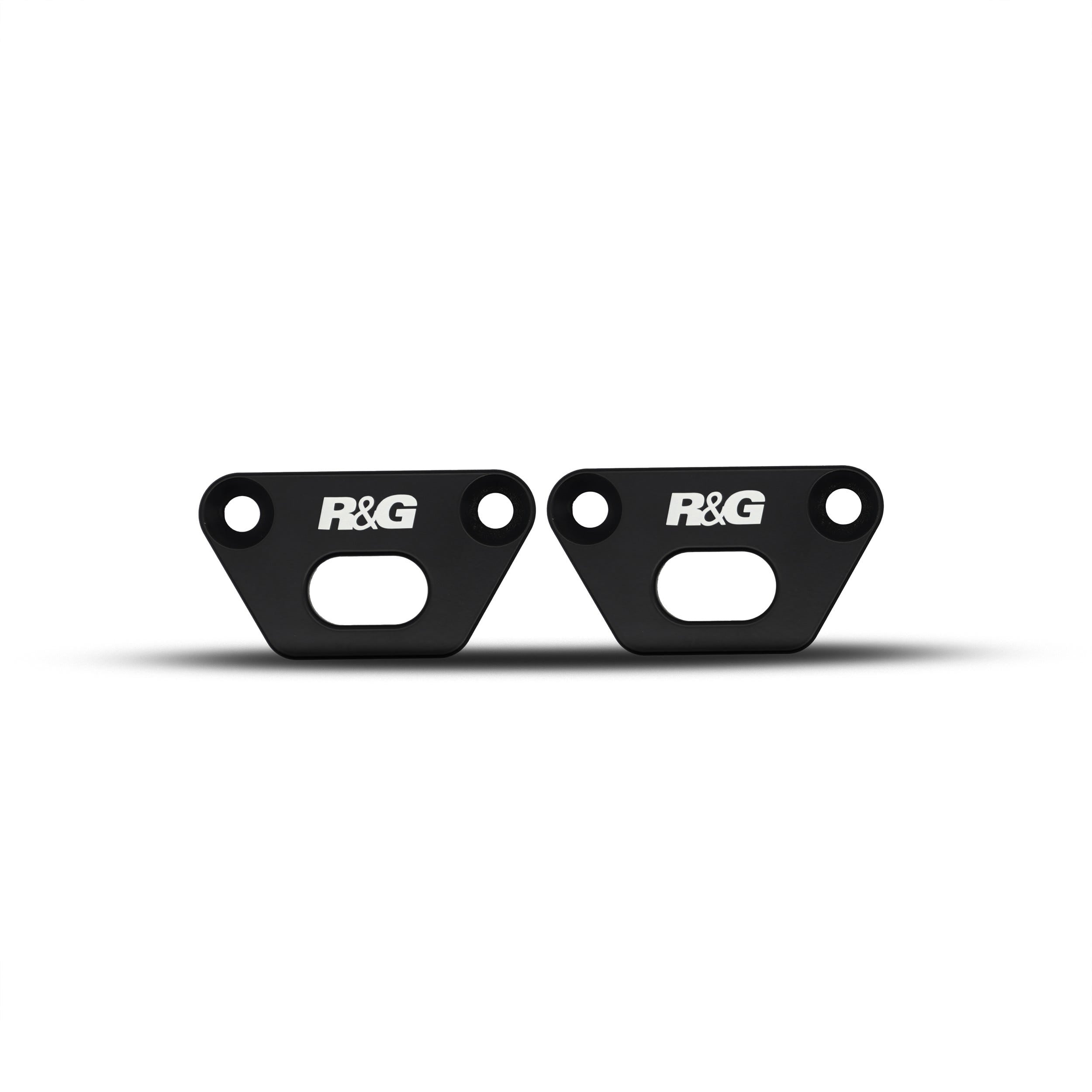 Tie-Down Hooks, pair, black, Aprilia 900 Shiver '17-