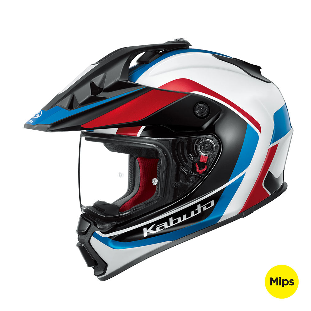 GEOSYS GT MIPS BLOCK WHITE RED BLUE