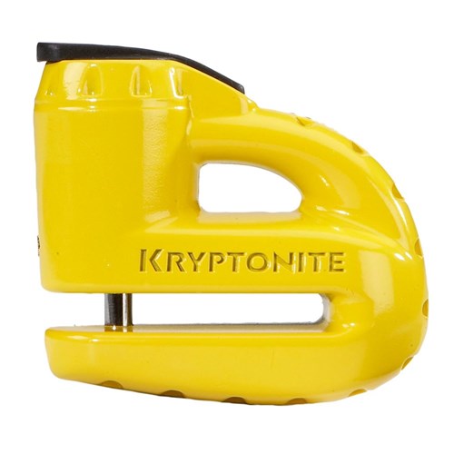 KRYPTONITE KEEPER 5-S2 DISC LOCK - MAT YEL W/REMINDER (3C)