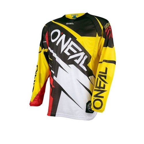ONEAL HARDWEAR JERSEY FLOW JAG V.17 - YELLOW/RED
