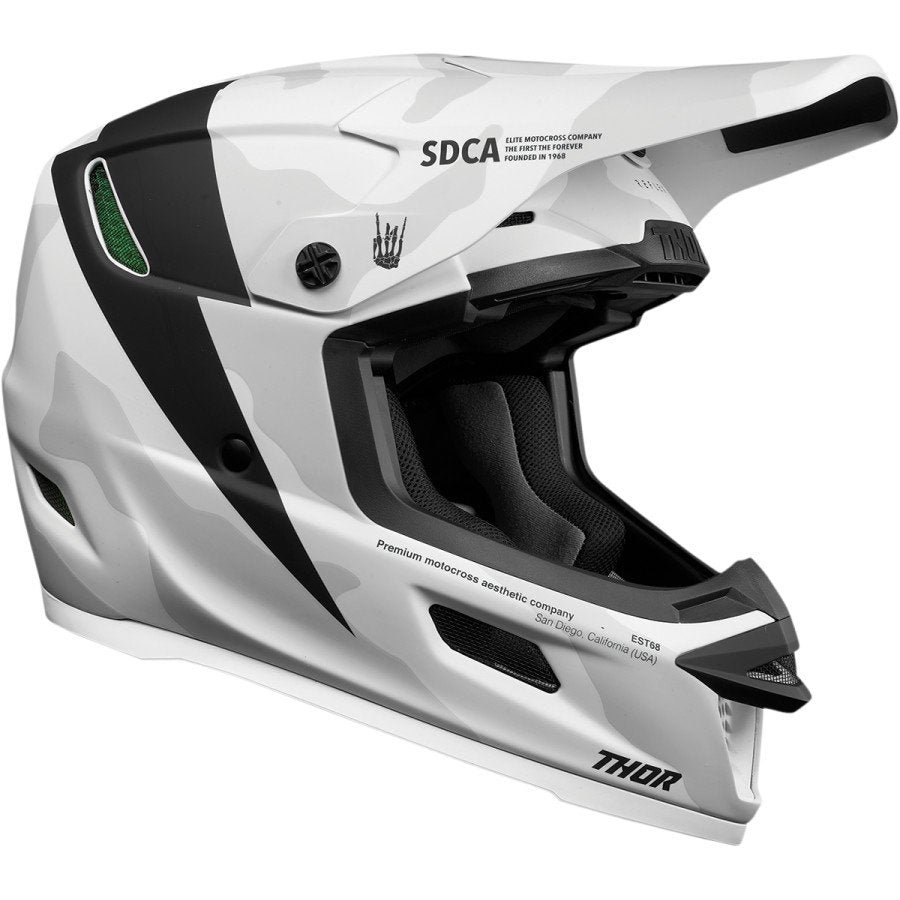 Helmet Reflex Cast White/Blk – XS 0110-7020