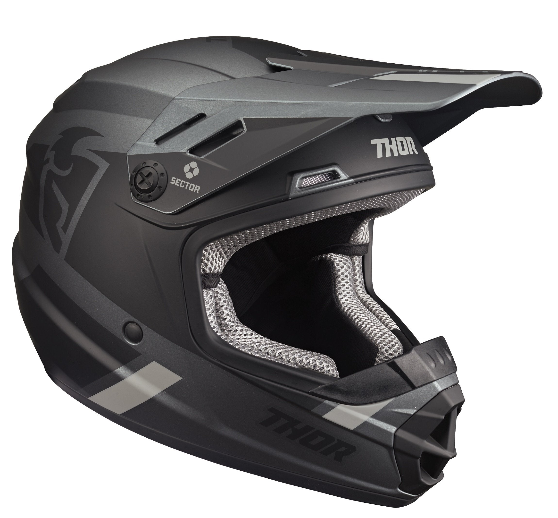 Helmet Yth Split Char/Black – S 0111-1469