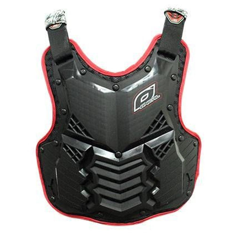 ONEAL HOLESHOT BODY ARMOUR BLK/RED ADULT (MD/LG)