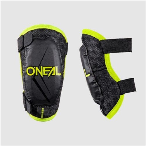 ONEAL PEEWEE ELBOW GUARD BLK/HI-VIZ YOUTH (MD/LG) (WILL BECOME ON0251503)