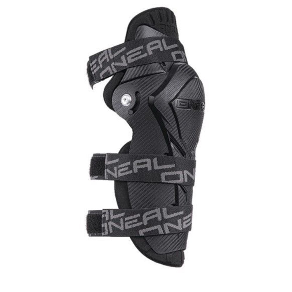 ONEAL PUMPGUN MX CARB LOOK KNEE GUARDS - ADULT (BLK)
