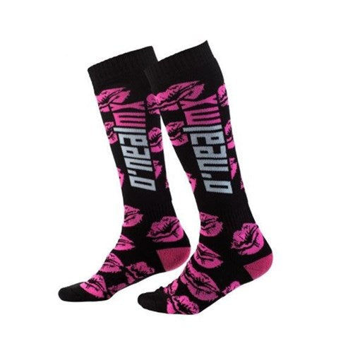 ONEAL 25 PRO MX YOUTH SOCKS - XOXOX BLK/PNK