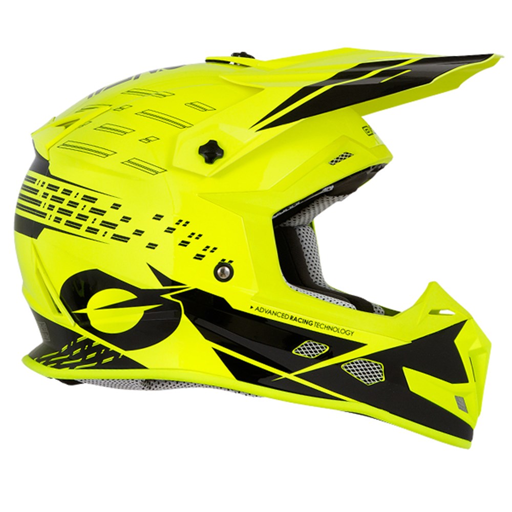 #ONEAL 5SRS HELMET TRACE V.19 - BLACK/NEON YELLOW [ONC01]