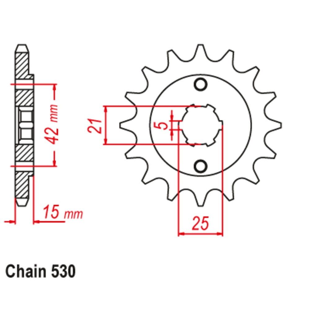 14T Ducati Front Sprocket 500 SL Pantah Sports