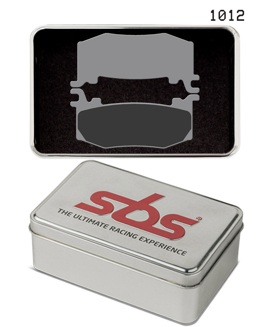 SBS FRICTION - Dual Sinter Front Racing Brake Pads - Moto2, 3 & WSBK SPEC - 1012DS-