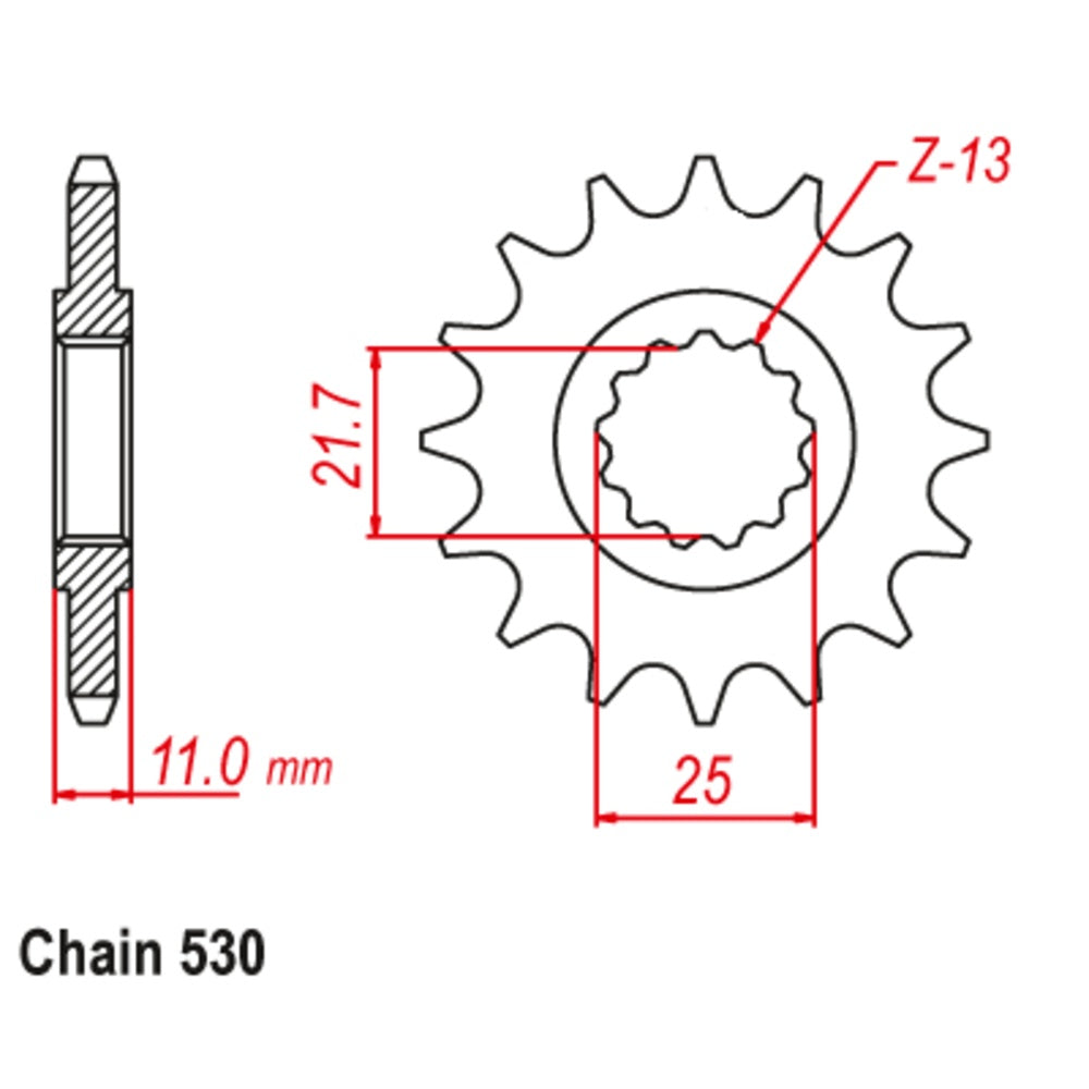 16T Supersprox Stealth Front Spkt (580)