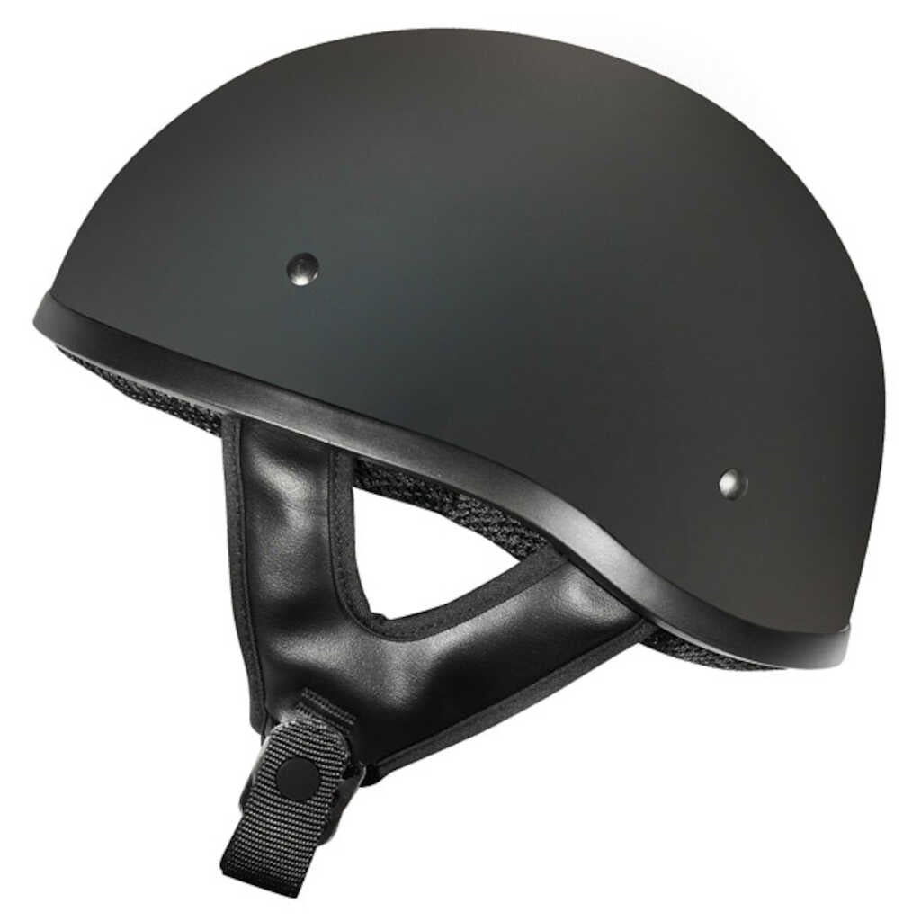 M2R Rebel Shorty Helmet - MT BLK NO PEAK