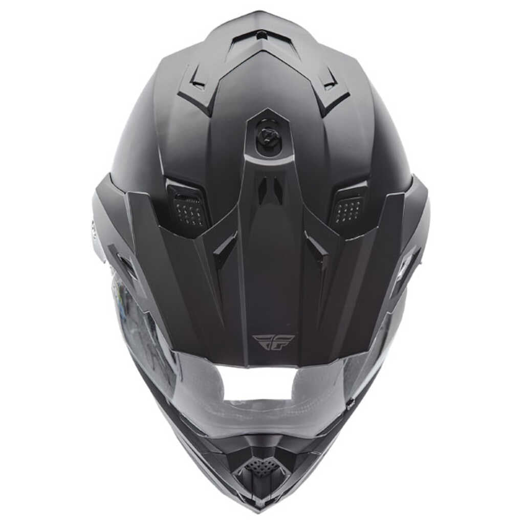 Fly Racing Trekker Helmet - MATTE BLACK