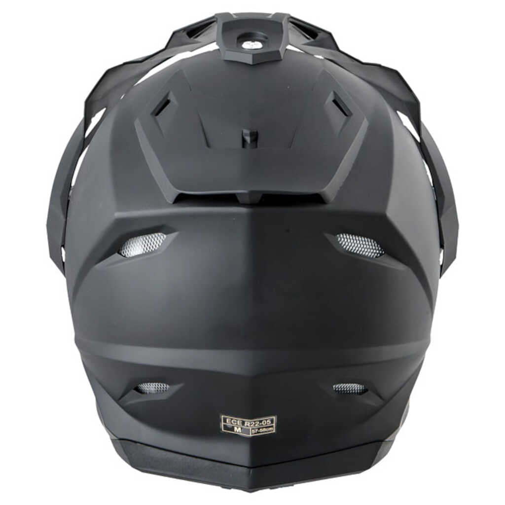 Fly Racing Trekker Helmet - MATTE BLACK