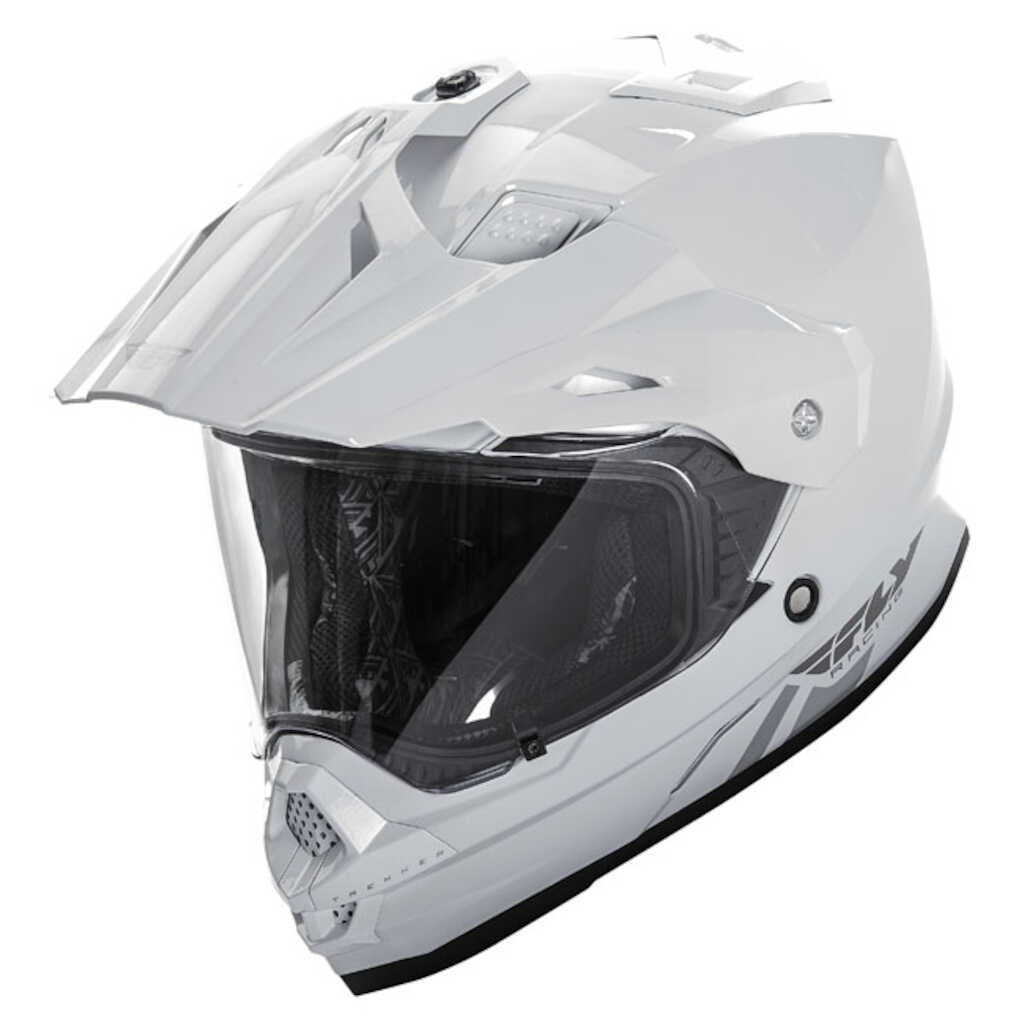 Fly Racing Trekker Helmet - WHITE