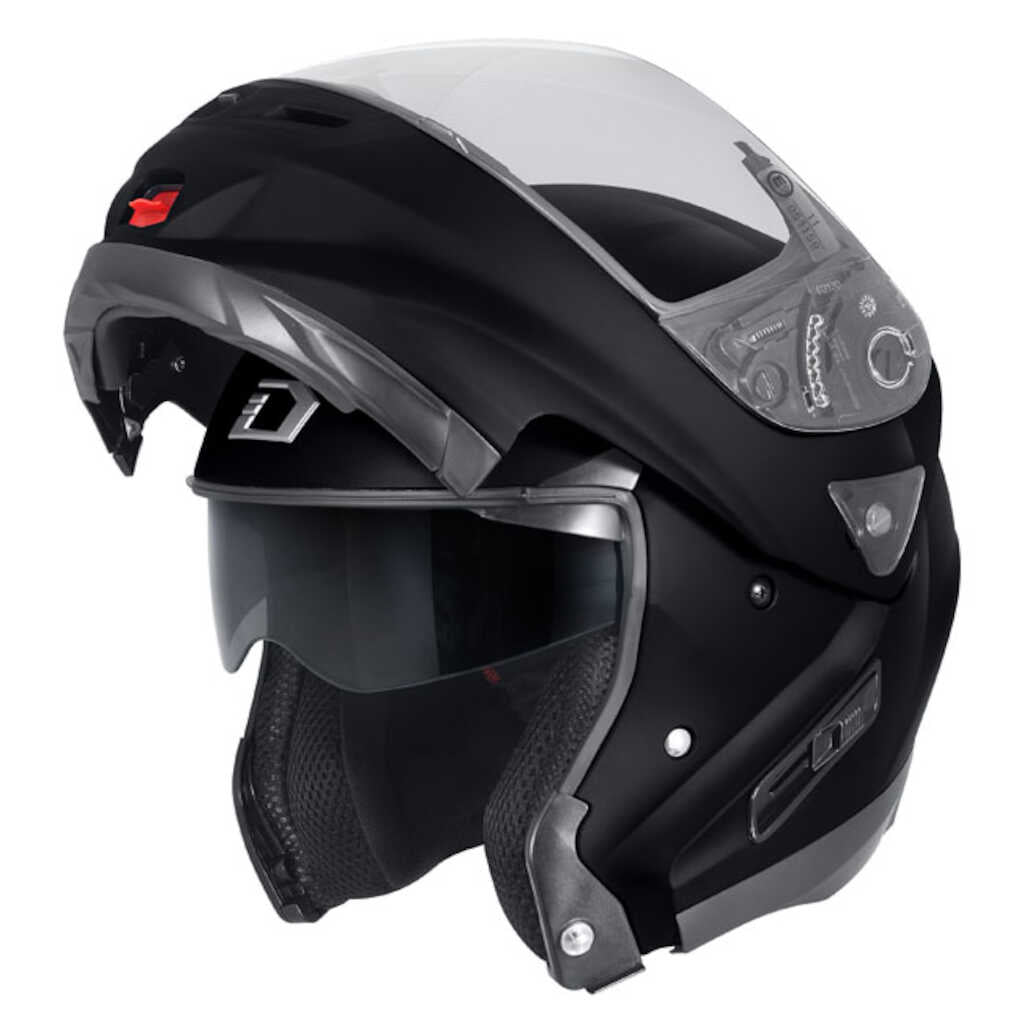 Dririder Compass Helmet - BLACK