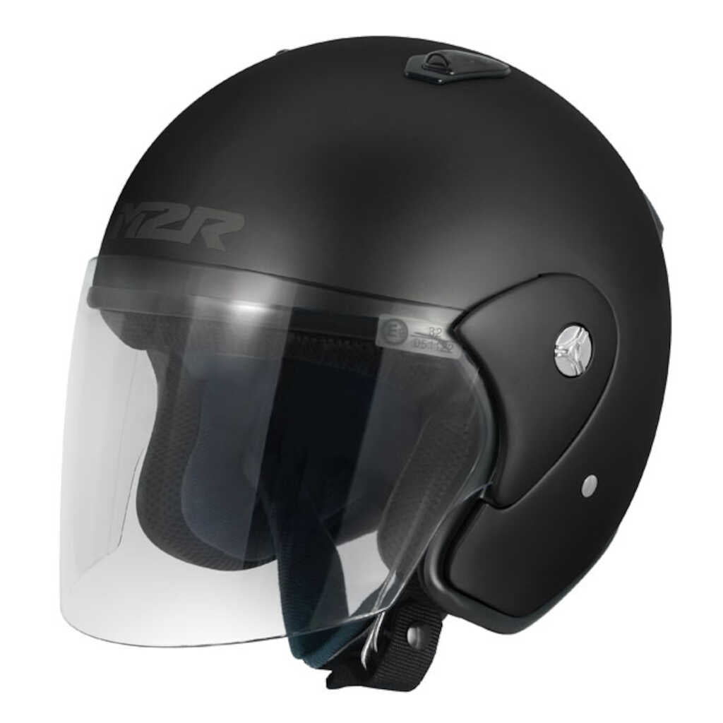 M2R 225 Helmet - SEMI FLAT BLACK