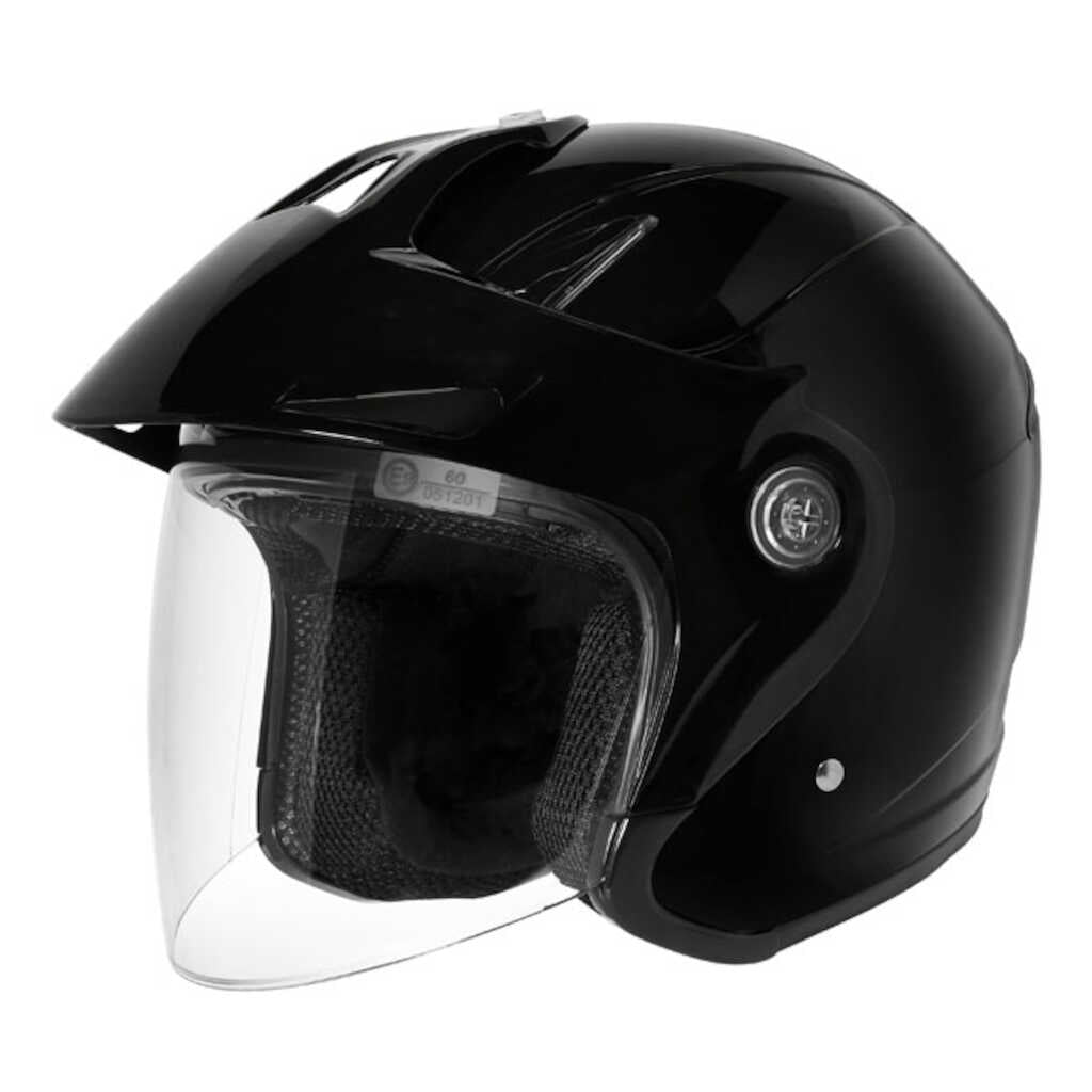 M2R Freedom J2P Helmet - BLACK