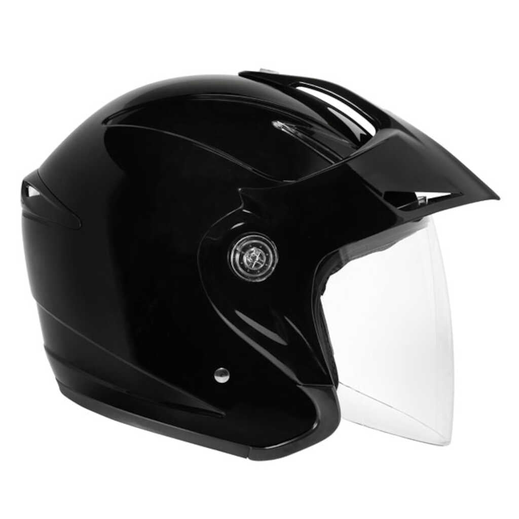 M2R Freedom J2P Helmet - BLACK