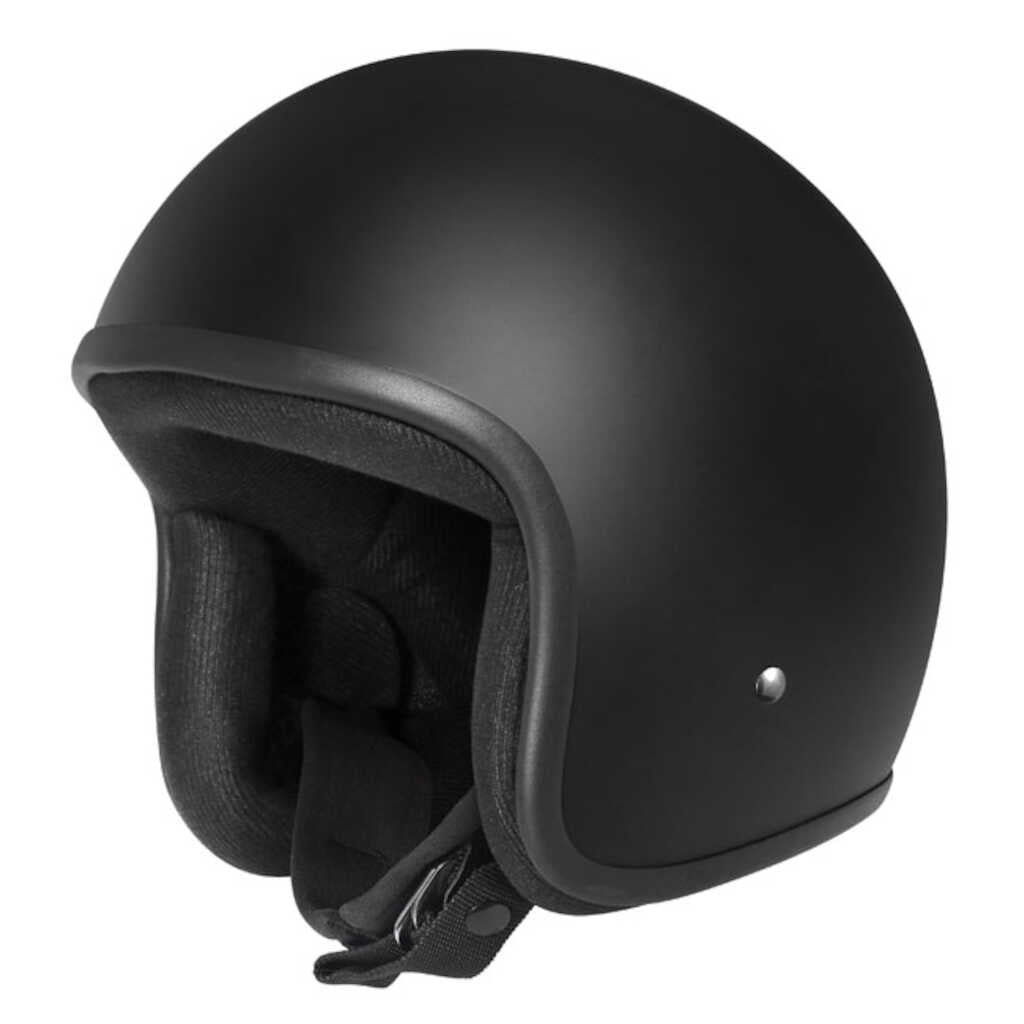 Dririder Base Helmet - MT BLK NO PEAK