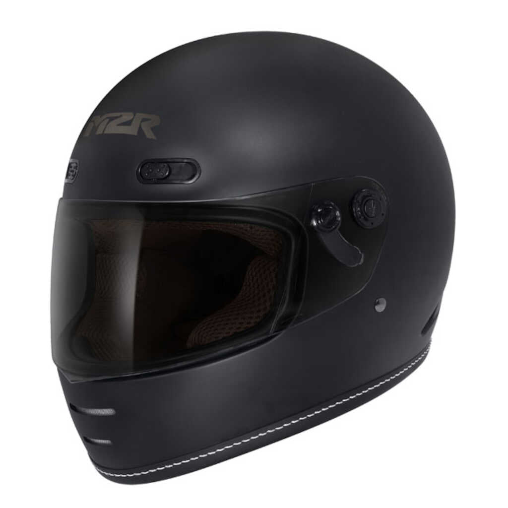 M2R Bolster F-9 Helmet - MATT BLACK