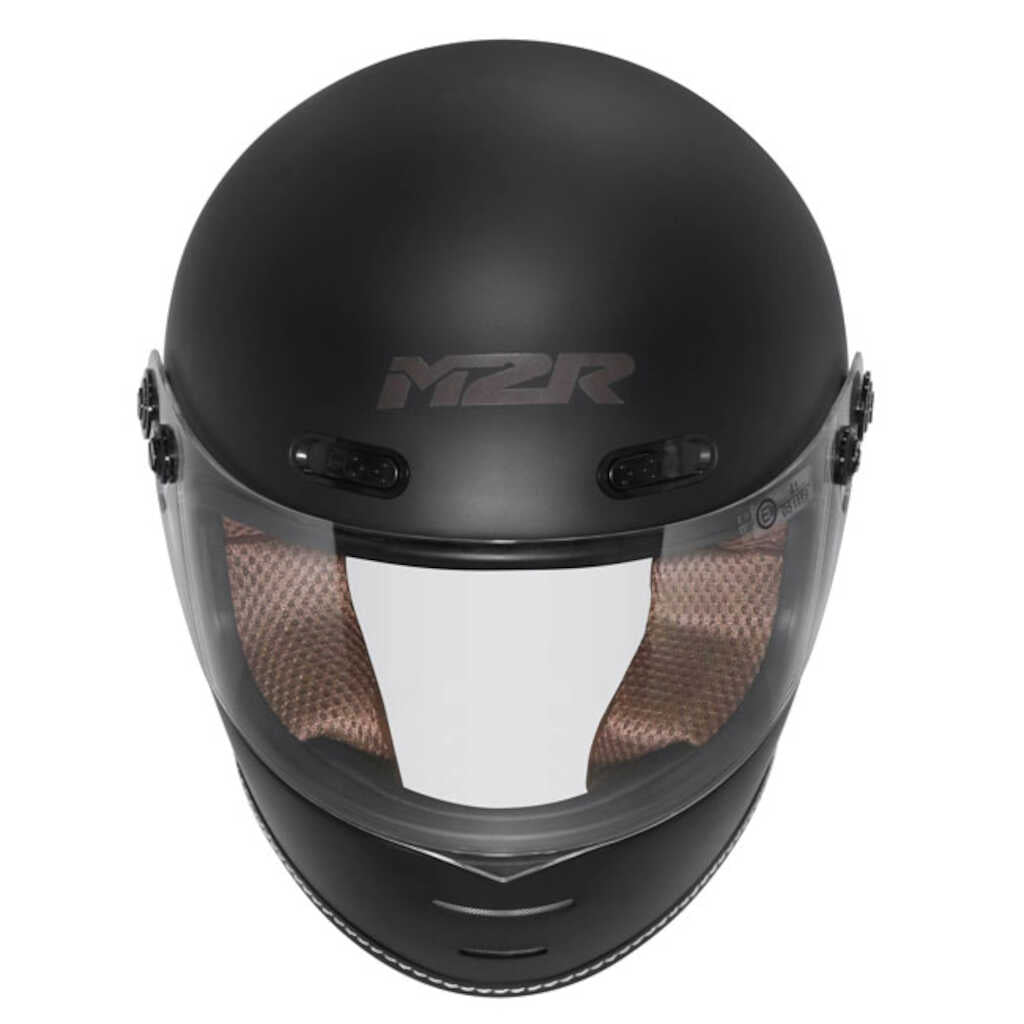 M2R Bolster F-9 Helmet - MATT BLACK