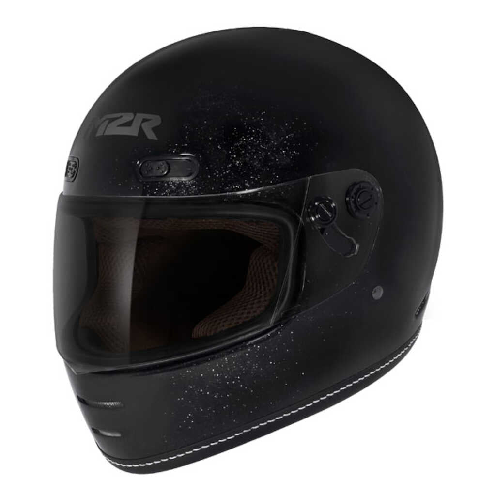 M2R Bolster F-9 Helmet - MET BLACK