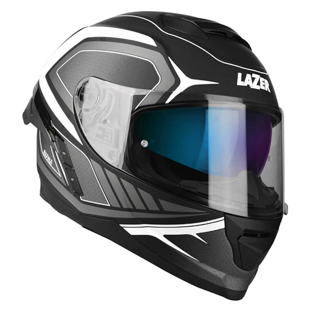 Lazer Rafale SR Helmet - HEXA BLK WHT MT