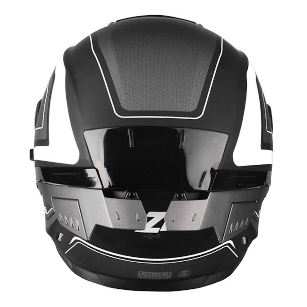 Lazer Rafale SR Helmet - HEXA BLK WHT MT