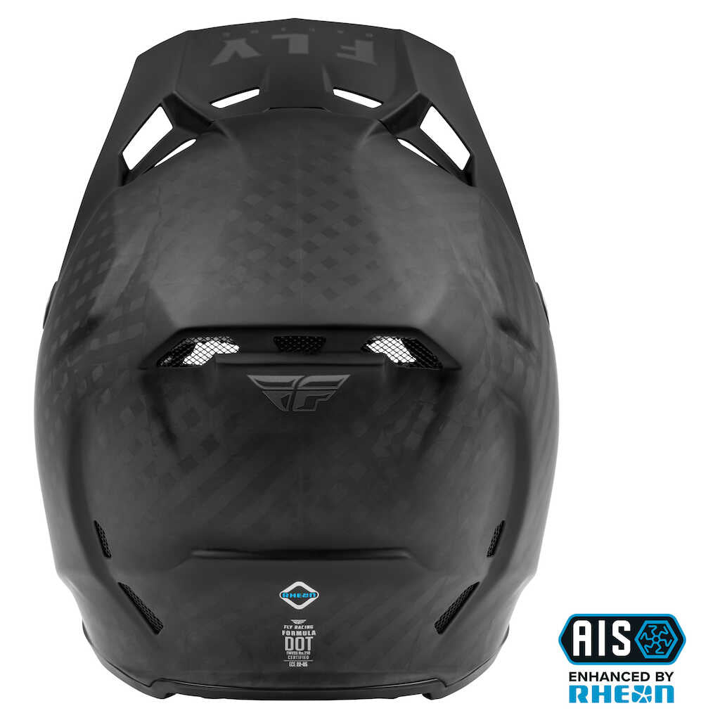 Fly Racing Formula Carbon Helmet - MT.BLACK CARBON