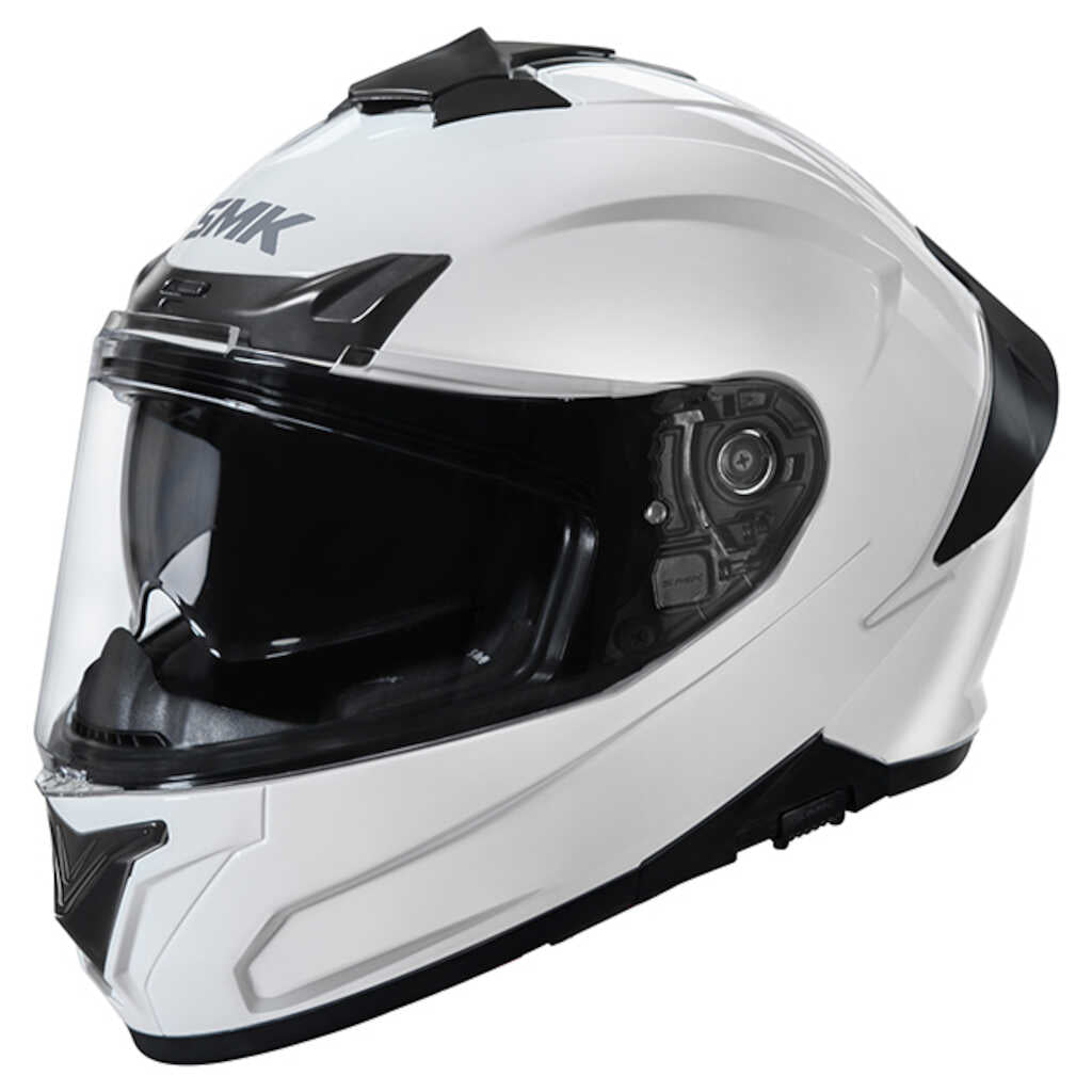 SMK Typhoon Helmet - WHITE